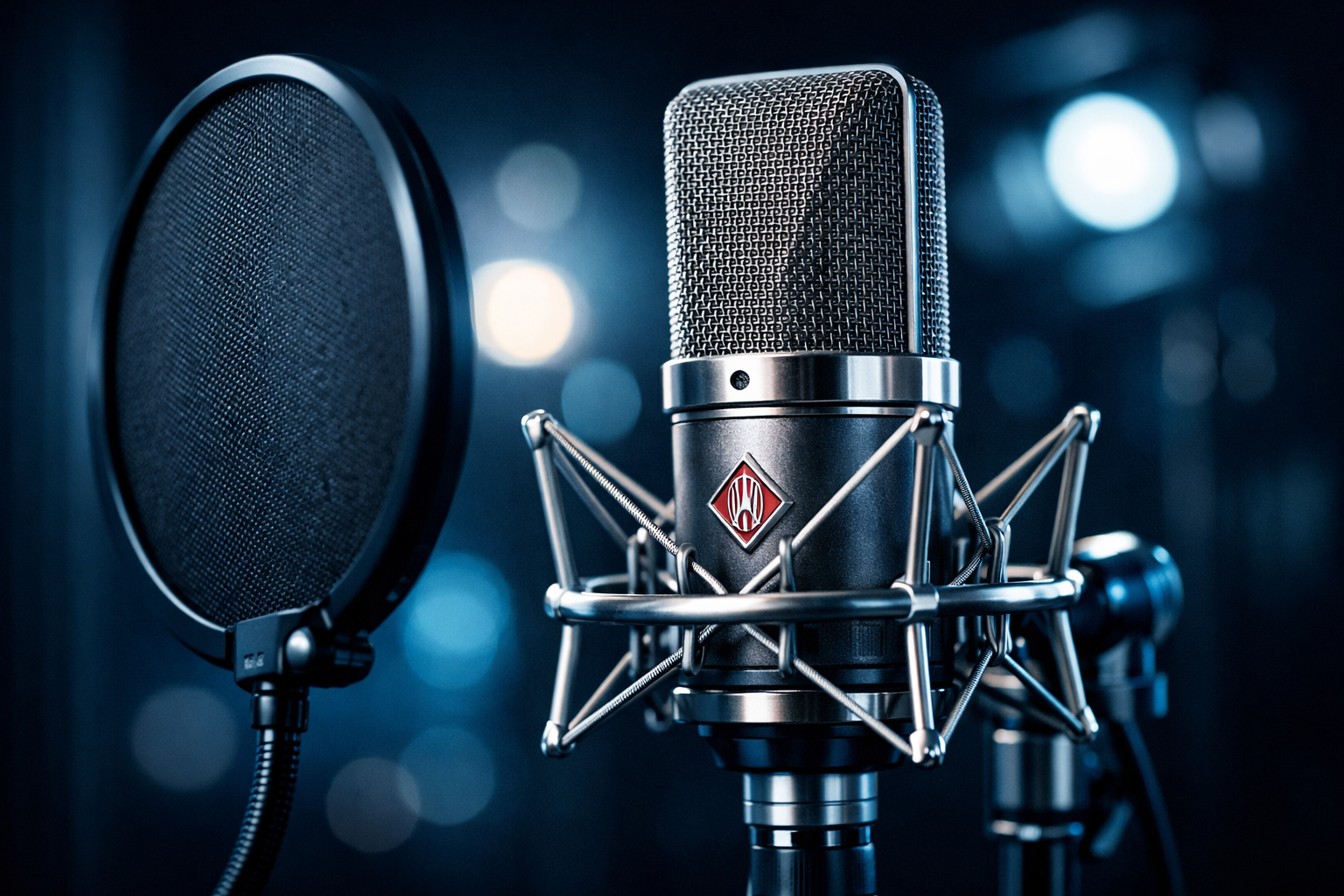 Microphone studio professionnel